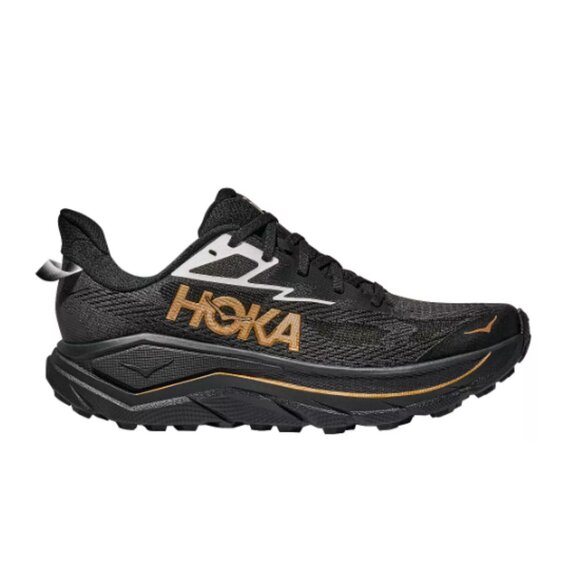 Hoka Shoes - Challenger 8 Women's (Black/Yellow) Trail Running Hoka Shoes